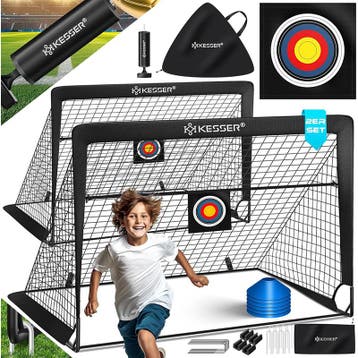Voetbaldoeltjes - doel en goal set - 2 stuks met bal - met, Verzenden, Nieuw