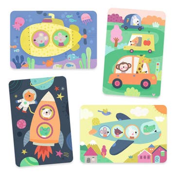 Djeco kleurplaten Op weg - magisch  van €7,99 voor €5,59, Ophalen of Verzenden, Nieuw