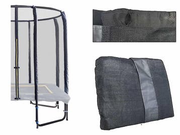 Los veiligheidsnet fiber voor rechthoekige trampoline 153 x, Ophalen of Verzenden, Nieuw