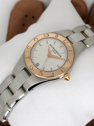Baume & Mercier - Linea 18K Bezel - M0A10014 - Dames - 2020+, Nieuw