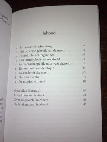 De meent - Hans Achterhuis 9789083112589, Verzenden, Zo goed als nieuw, Hans Achterhuis