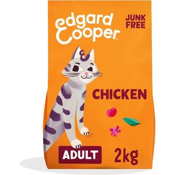 Edgard & Cooper graanvrij kip kattenvoer 2kg, Dieren en Toebehoren, Verzenden, Kat