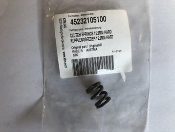 OEM Koppelingsveer 15.9MM Hard KTM SX50 2014-2022, Ophalen of Verzenden, Nieuw