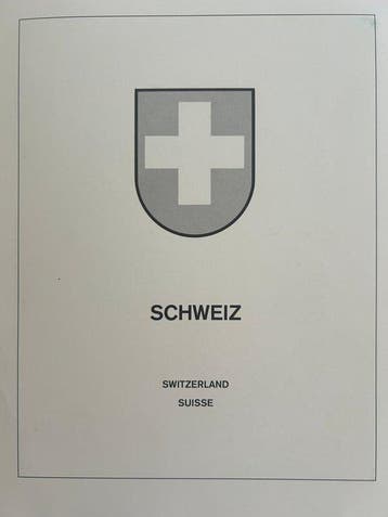 Zwitserland - Prachtige collectie in drie Lindner-albums, Gestempeld