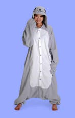 Onesie Zeehond Pakje 110-116 Zeehondpak Kostuum Grijs Pak Pe, Kinderen en Baby's, Ophalen of Verzenden, Nieuw, 110 t/m 116