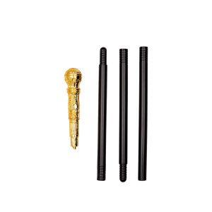 Pooier stok goud 110cm, Verzenden, Nieuw, Feestartikel