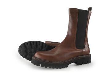 Shabbies Amsterdam Chelsea boots in maat 40 Cognac, Kleding | Dames, Schoenen, Overige kleuren, Shabbies Amsterdam, Verzenden