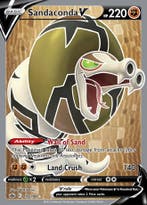 Sandaconda V 175/198 FULL ART Chilling Reign, Ophalen of Verzenden, Nieuw, Losse kaart, Foil