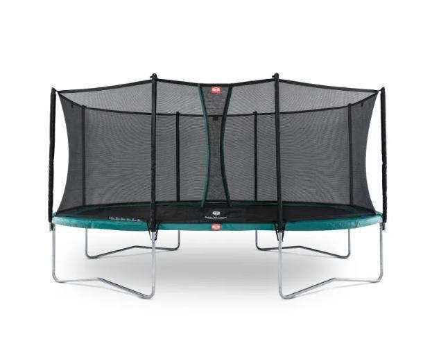 BERG trampoline (Ovaal) Grand Favorit 520 groen+net ACTIE, Kinderen en Baby's, Speelgoed | Buiten | Trampolines, Nieuw, Ophalen of Verzenden