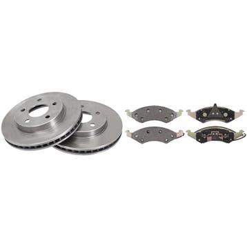 Remschijven + remblokken Voorzijde Ford USA Taurus 3.8, Verzenden, Nieuw, Ford USA