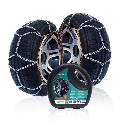 Sneeuwkettingen personenwagen 7mm - 225/60R17, Auto diversen, Sneeuwkettingen, Nieuw