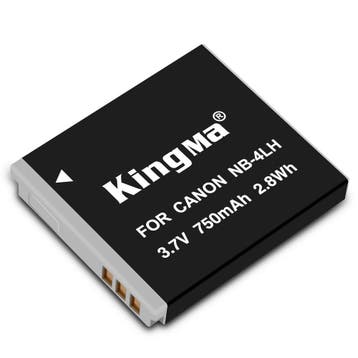 KingMa Accu voor Canon NB-4LH - 750mAh (Nieuw), Verzenden, Nieuw