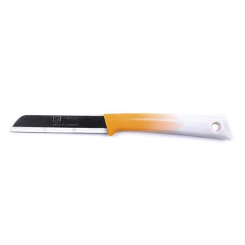 Solingen Schilmesje – RVS Glad – 19 cm met Blade Cover, Ophalen of Verzenden, Nieuw, Rvs of Chroom