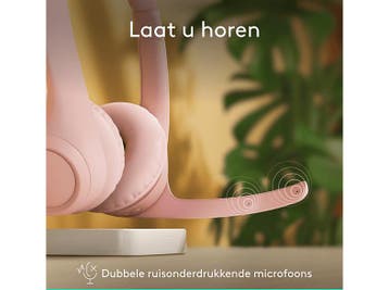 Logitech -  Zone 300 Draadloze Headset  - Roze, Verzenden, Nieuw, Overige merken