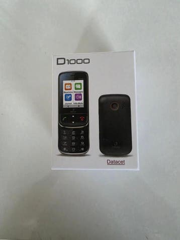 Online veiling: Datacet, D1000, mobiele telefoon, Nieuw