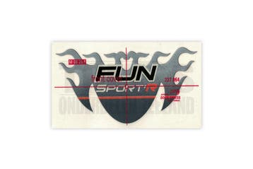 Tomos Sticker Funsport Koplampkap, Ophalen of Verzenden, Nieuw, Tomos