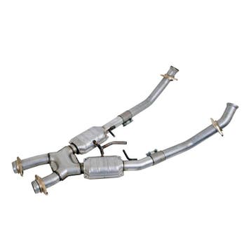 BBK 86-93 Mustang 5.0 High Flow X Pipe With Catalytic, Auto-onderdelen, Uitlaatsystemen, Ophalen of Verzenden, Nieuw