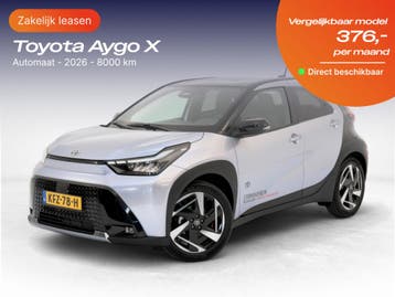 Toyota Aygo X | Zakelijk Leasen vanaf 129,- p/mnd, Nieuw, Financial lease, Lease, Aygo X