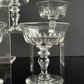 attr. Val Saint Lambert - Drinkservies (6) - Belle Epoque -