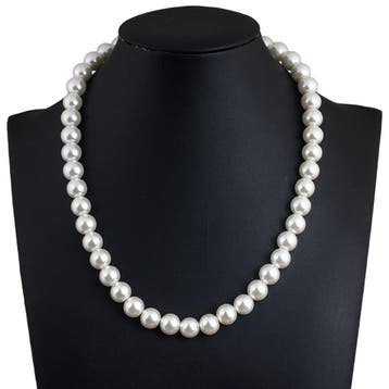 Fako Bijoux - Parelketting - 10mm - Glaskralen - Parelmoer -, Verzenden, Nieuw