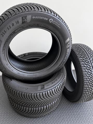 4x 255/55 R18 WINTER – €400 INCL. GRATIS MONTAGE | VOORRAAD, Ophalen, 18 inch, Gebruikt, 255 mm