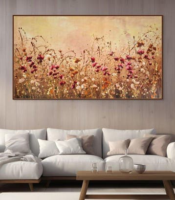 Irina Morisch - the best is yet to come- XXL floral artwork