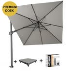 Challenger T2 premium zweefparasol 350x260 cm manhattan, Tuin en Terras, Parasols, Ophalen of Verzenden, Nieuw