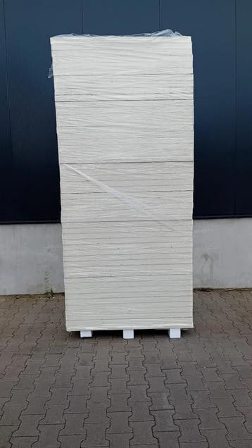 B-keus PIR 2-zijdig aluminium 1200x600x50mm Rd:2.25 (=0,72, Nieuw, Minder dan 4 cm, Minder dan 5 m²