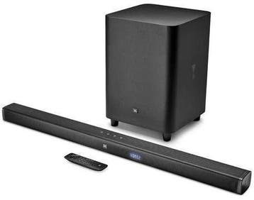 JBL bar 3.1 - 450W Bluetooth Soundbar + Subwoofer, Ophalen, Met externe subwoofer, Zo goed als nieuw