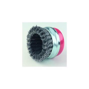 Staalborstel voor haakse slijper 80mm STBZ, Verzenden, Nieuw