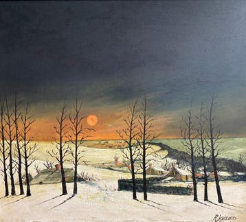 Rik Wolters (XX) - Sneeuwlandschap