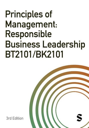 Principles of Management Responsible Business  9781036201487, Verzenden, Zo goed als nieuw