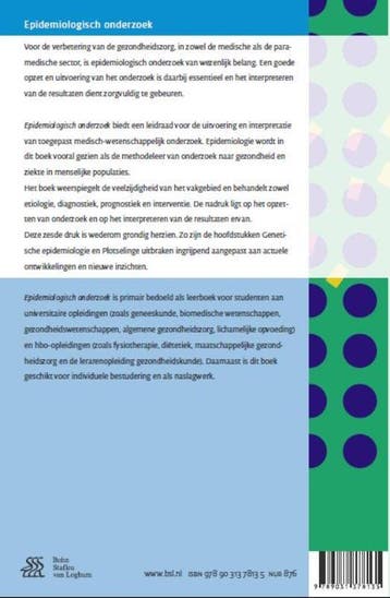 Epidemiologisch onderzoek 9789031378135 L.M. Bouter, Verzenden, Zo goed als nieuw, L.M. Bouter