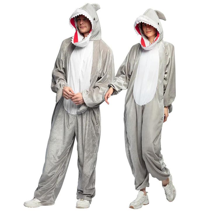 Haaien Onesie Pluche, Kleding | Dames, Carnavalskleding en Feestkleding, Nieuw, Ophalen of Verzenden