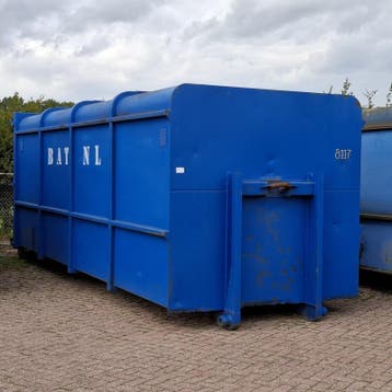 Gesloten haakarm afzetcontainer, AJK