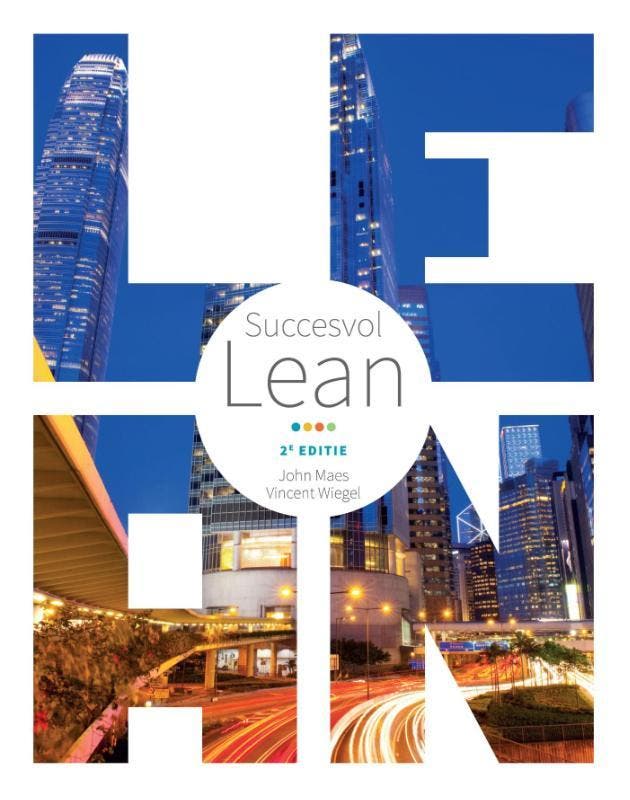 Succesvol Lean 9789043033749 John Maes, Boeken, Economie, Management en Marketing, Gelezen, Verzenden