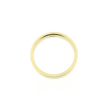 Gouden (trouw)ring voor heren, Sieraden, Tassen en Uiterlijk, Ringen, Gebruikt, 20 of groter, Heer, Ophalen of Verzenden
