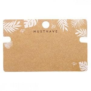 10 x Sieraden kaartjes musthave Leaves 100 x 60 mm – bro, Ophalen of Verzenden, Nieuw