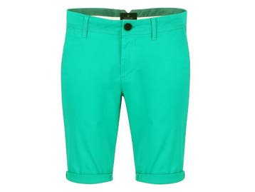 Veiling - Vanguard Slim Fit V65 Stretch Short Groen - 31, Kleding | Heren, Nieuw