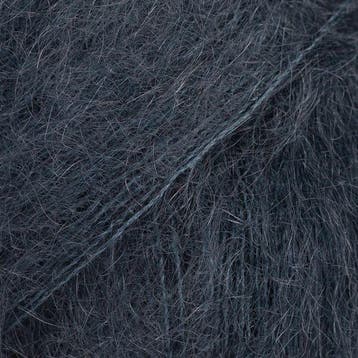 DROPS Kid-Silk Uni Colour - 64 nachtblauw - Mohair Garen, Ophalen of Verzenden, Nieuw