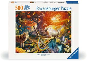 Het Bos van Excalibur Puzzel (500 stukjes) | Ravensburger -, Verzenden, Nieuw