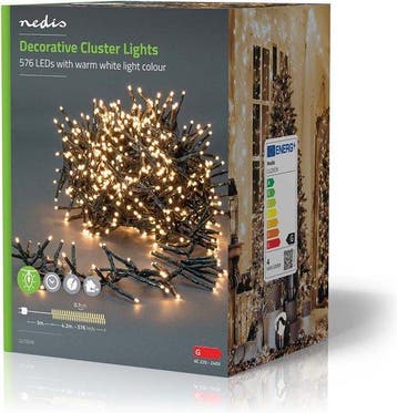 LED lichtsnoer - Kerstverlichting - 4,2 meter - Voor binnen, Verzenden, Zo goed als nieuw