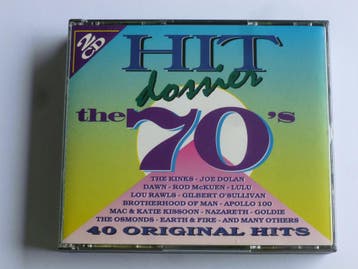 Hit Dossier The 70s - 40 original Hits (2 CD), Cd's en Dvd's, Cd's | Verzamelalbums, Ophalen of Verzenden, Zo goed als nieuw