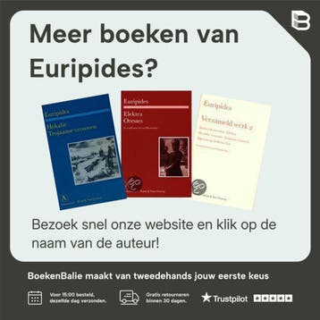 Verzameld werk 1 - Euripides 9789025311384, Verzenden, Gelezen, Euripides