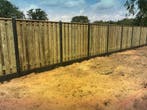 Hout beton schutting v.a. €110,00 p/m incl. plaatsing en btw, Nieuw, Hout, 6 meter of meer, 1 tot 2 meter