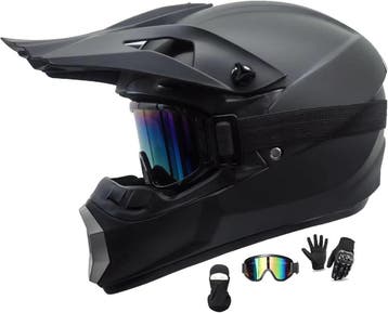 Motorcrosshelm Maat M - ECE Gekeurd | Retourdeal 34% Korting, Motoren, Overige merken, Kinderen, Offroadhelm, Ophalen of Verzenden