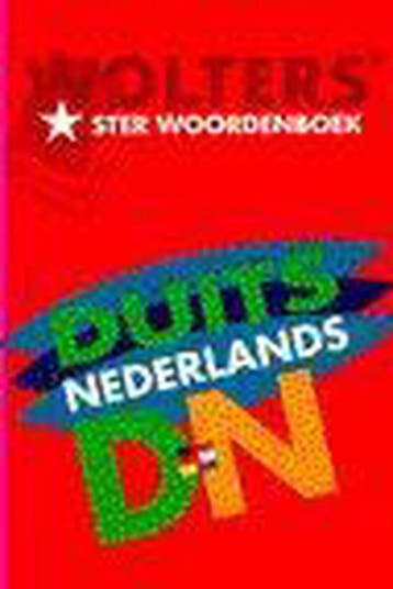 Wolters ster woordenboek / Duits-Nederlands / Nieuwe, Boeken, Woordenboeken, Verzenden, Gelezen