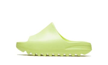 Yeezy Slide Glow Green 2022 (Kids), Nieuw
