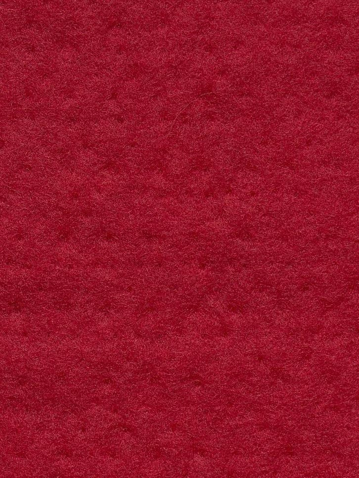 Merino Naaldvlies steenrood, Hobby en Vrije tijd, Stoffen en Lappen, 30 tot 120 cm, 30 tot 200 cm, Rood, Nieuw, Wol, Ophalen of Verzenden