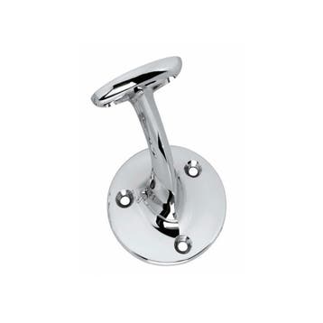 Trapleuning houder opschroevend hol chroom - Intersteel, Ophalen of Verzenden, Nieuw, Chroom, Overige typen